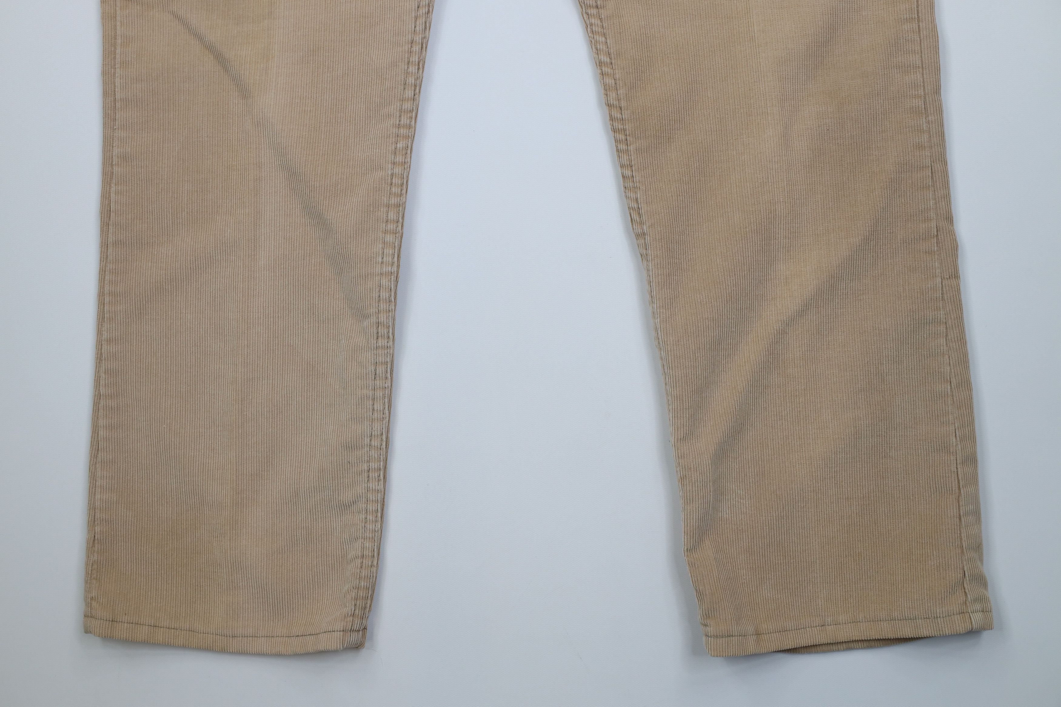 Levi's Vintage 80s Levis Straight Leg Corduroy Chino Pants USA Size US 38 / EU 54 - 4 Thumbnail