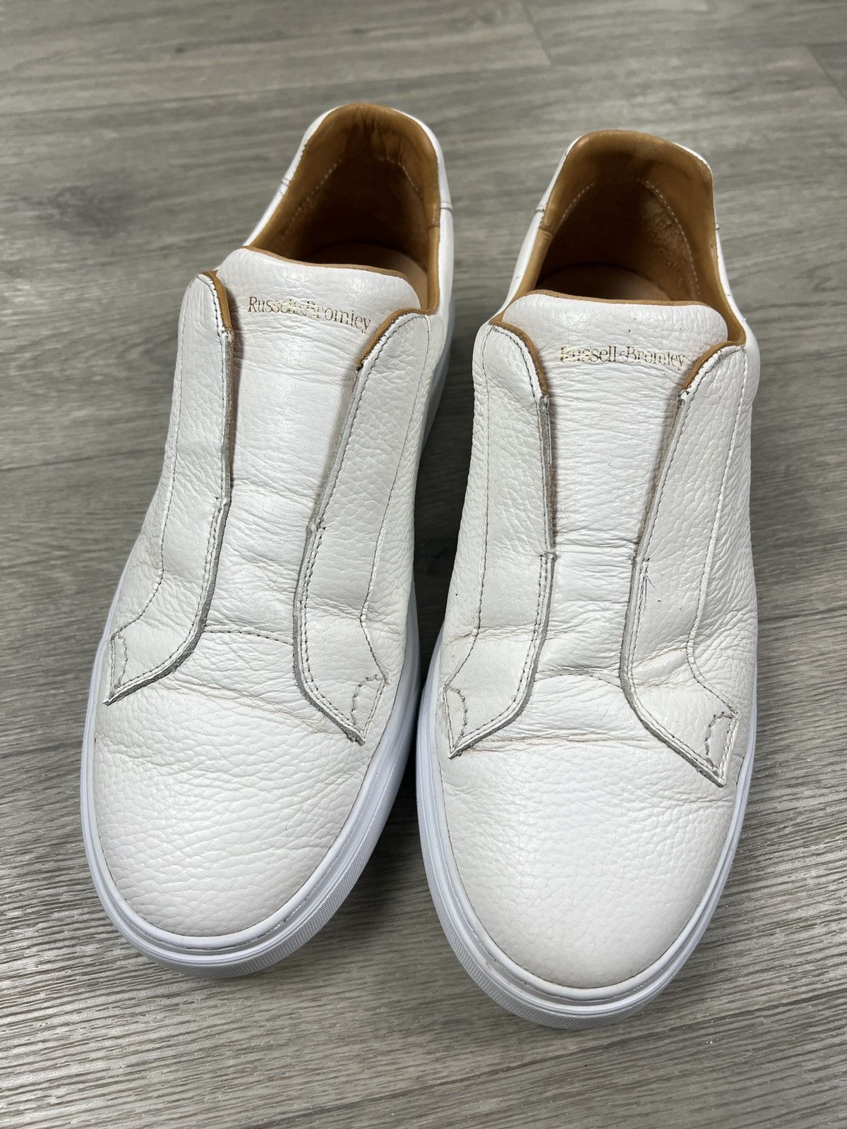 Russell & Bromley Russell & Bromley Leather Sneakers Size 44 made in Portugal Size US 10 / EU 43 - 2 Thumbnail