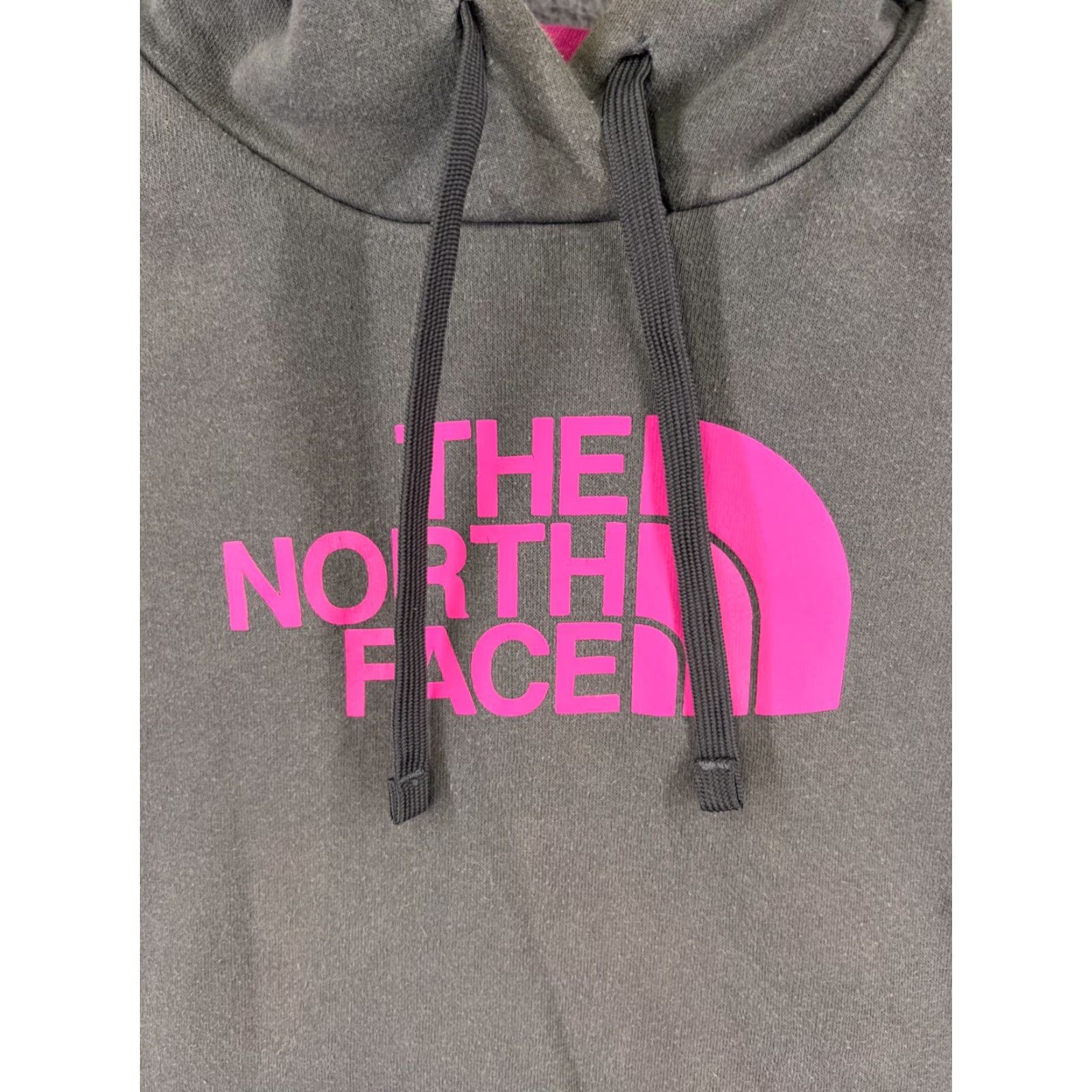 The North Face The North Face Womens Hoodie Medium Gray Pink Cotton Blend Pocket FADED Sweater Size M / US 6-8 / IT 42-44 - 6 Thumbnail