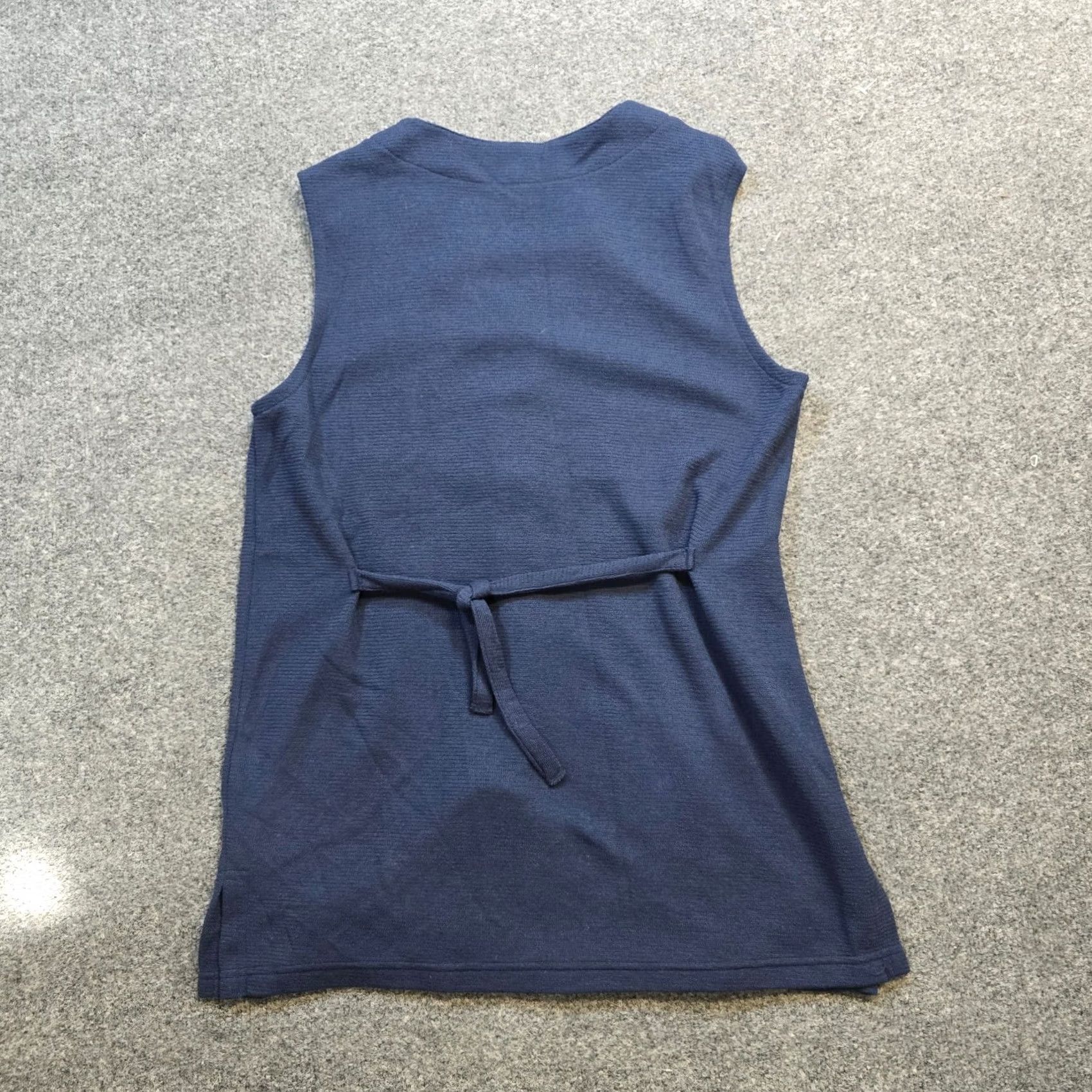 Express VINTAGE Express Tricot Vest Women Size M Blue Button Knit 90s Shirt Size M / US 6-8 / IT 42-44 - 6 Thumbnail