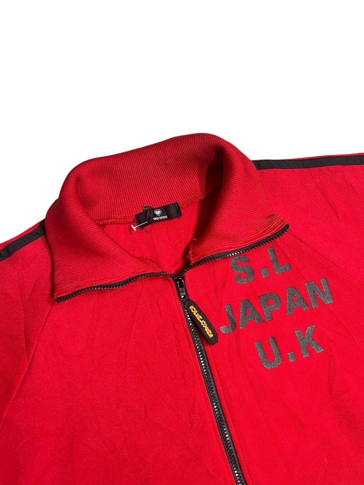 Japanese Brand × Vintage VINTAGE 90s SUPERLOVERS JAPAN-UK TRACKTOP Size US S / EU 44-46 / 1 - 3 Thumbnail