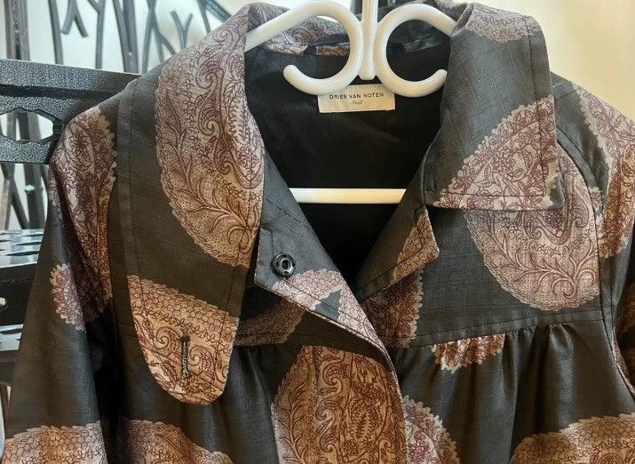 Dries Van Noten Dries van noten flower silk trench coat 2412-Nextarrow Size US S / EU 44-46 / 1 - 4 Thumbnail