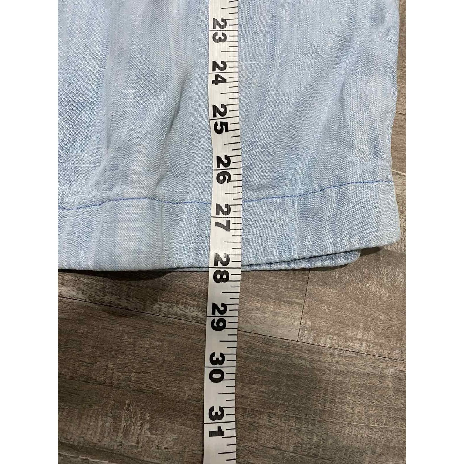 Slate & Stone CLOTH AND STONE Women Tencel Brezy Jeans Size 2 Wide A000864 Size 26" / US 2 / IT 38 - 8 Thumbnail