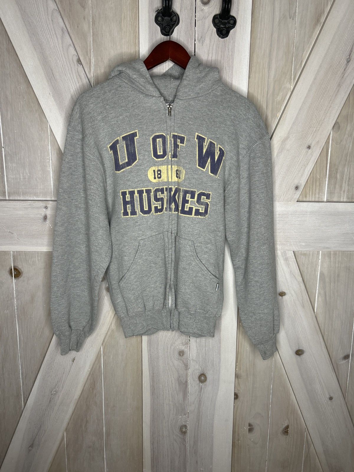 NCAA × Vintage Vintage UW Huskies hoodie Size US S / EU 44-46 / 1 - 1 Thumbnail