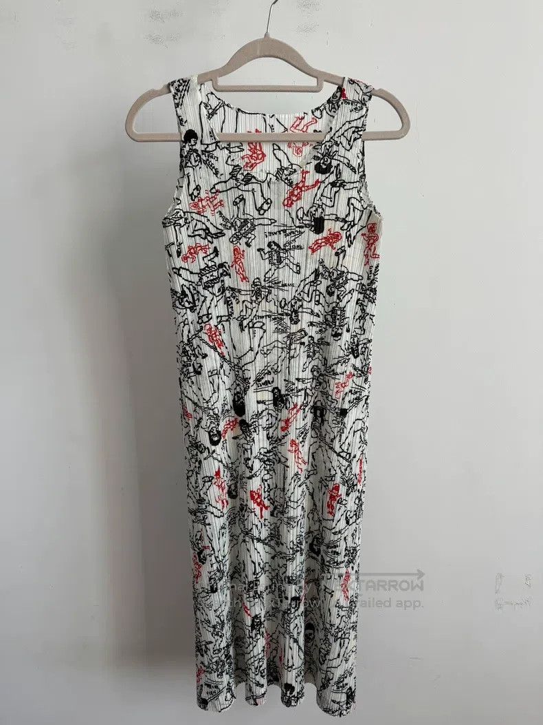 Issey Miyake Issey Miyake Gray Dress Size L / US 10 / IT 46 - 1 Thumbnail