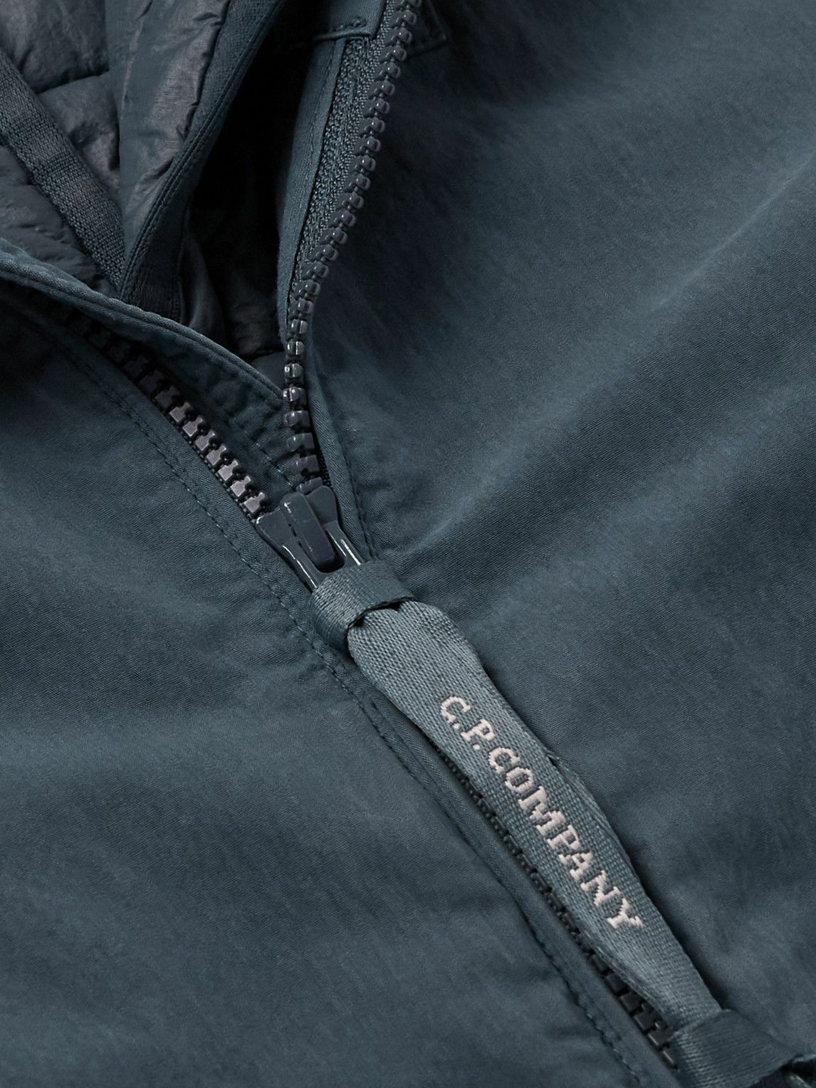 C.P. Company o1y1224 Logo Hooded Jacket in Blue Size US S / EU 44-46 / 1 - 5 Thumbnail