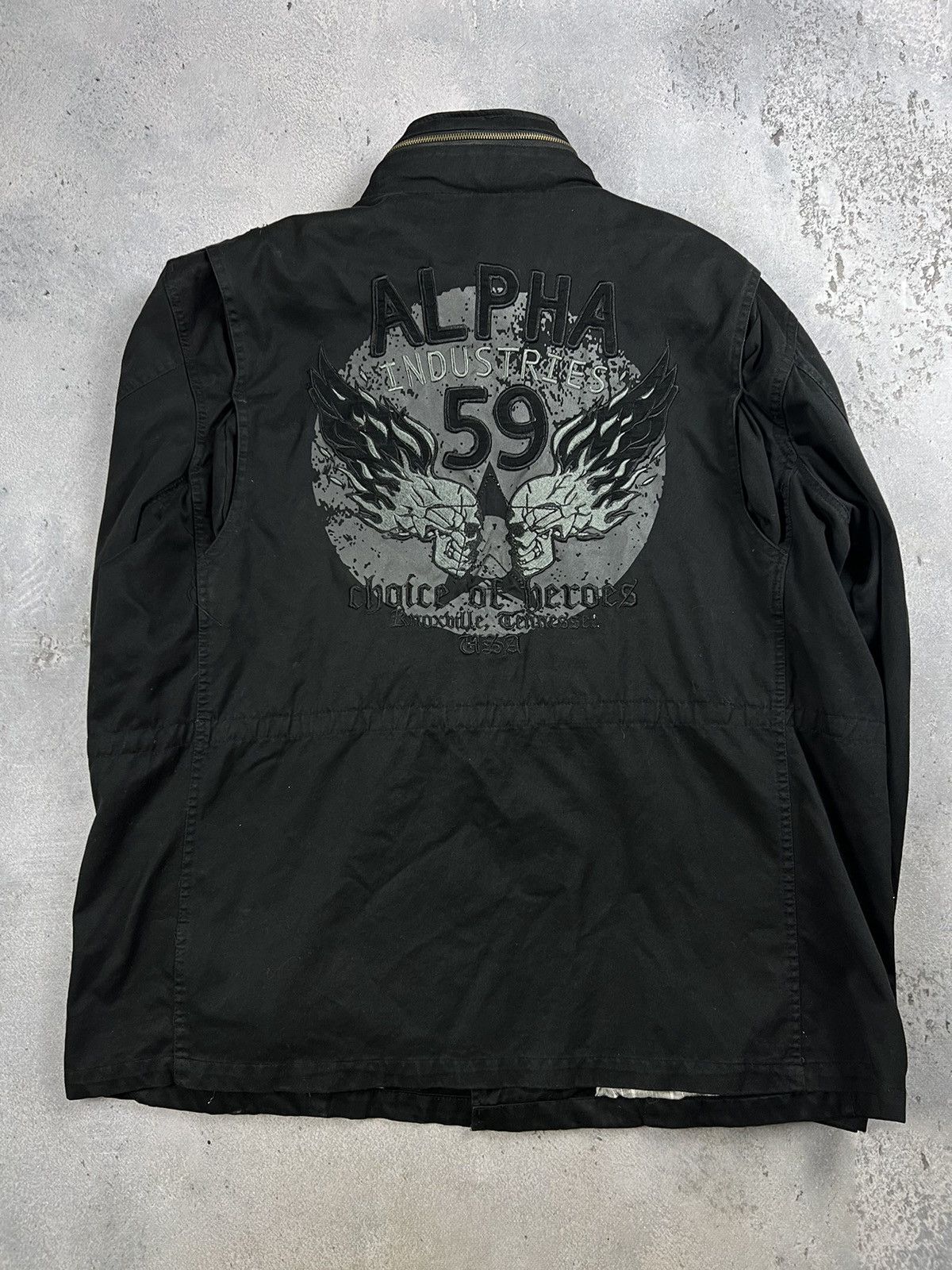 Alpha Industries Vintage Alpha industries m 65 jacket Size US XXL / EU 58 / 5 - 1 Thumbnail