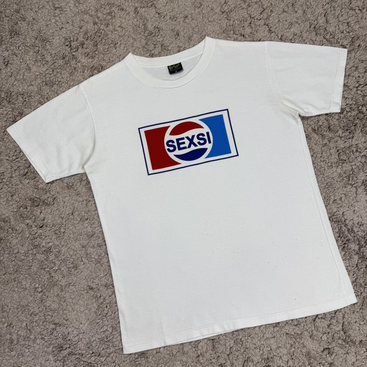 Vintage Vintage ‘Sexsi’ Ripoff Pepsi T-shirt Size US M / EU 48-50 / 2 - 3 Thumbnail