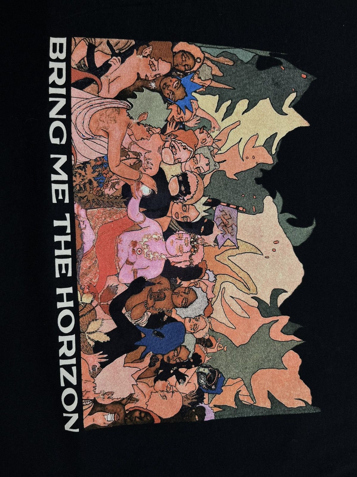 Band Tees Bring Me The Horizon Survival Horror Post Human tour t-shirt Size US L / EU 52-54 / 3 - 3 Thumbnail