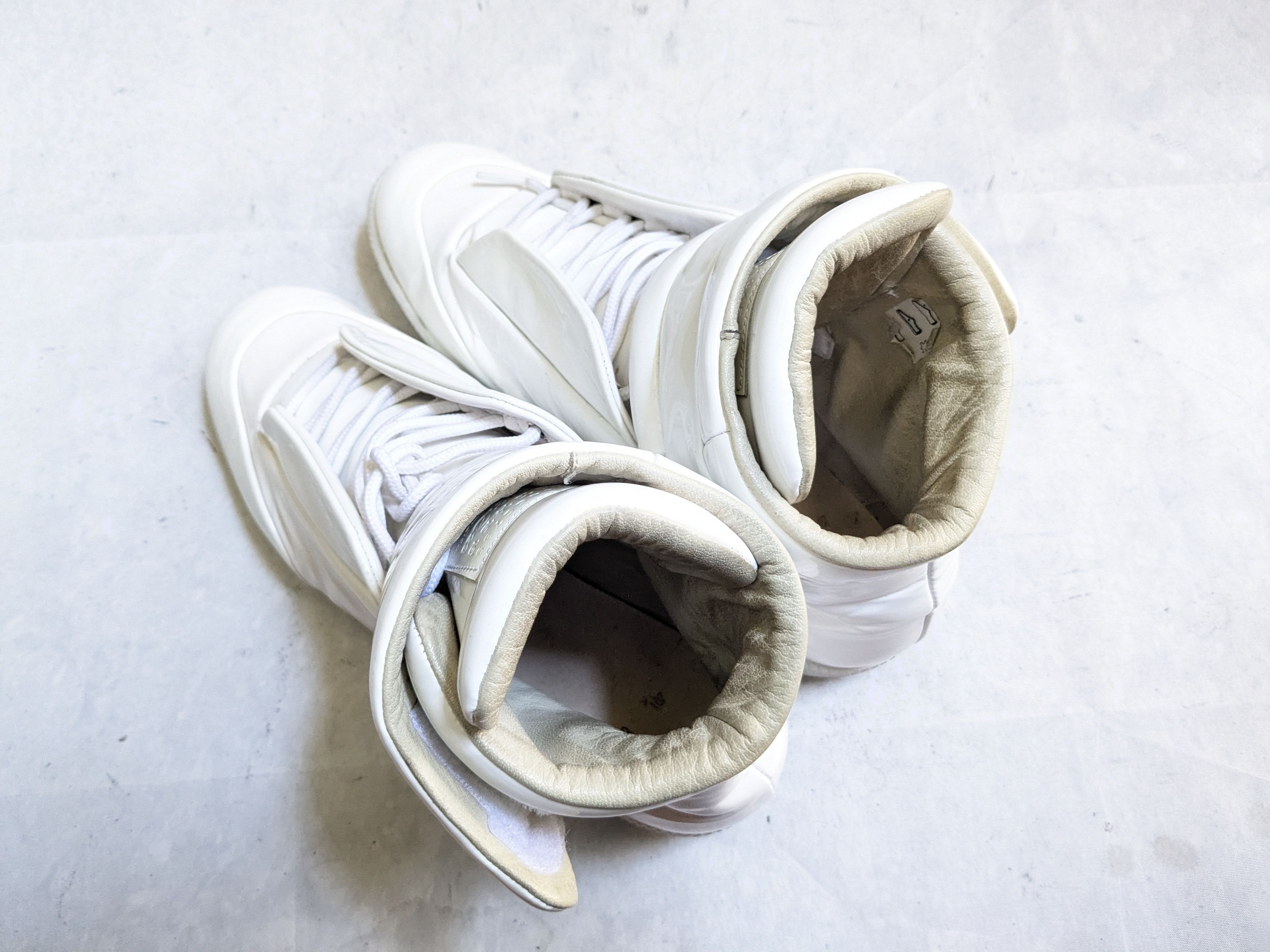 Maison Margiela Maison Margiela Future White 10 43 High Tops Patent Leather Size US 10 / EU 43 - 17 Thumbnail