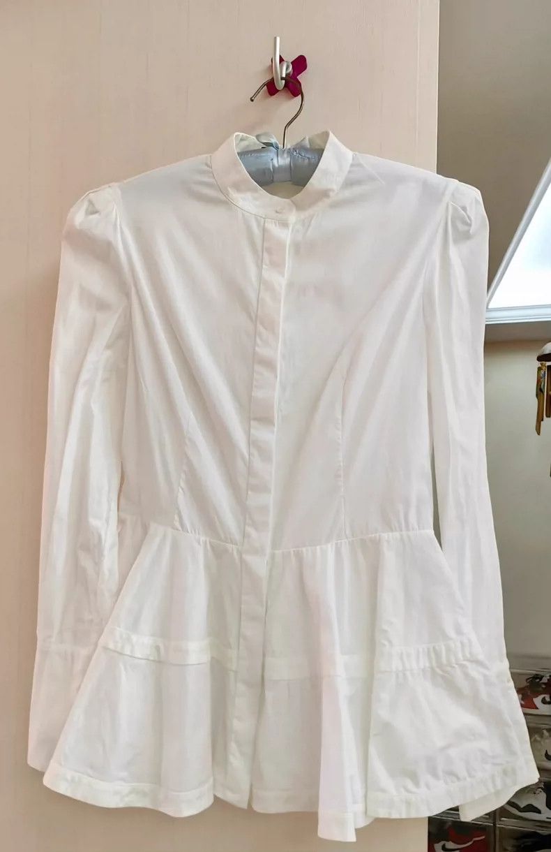 Alexander McQueen Alexander McQUEEN size 40 Skirt and waist cinching white s Size M / US 6-8 / IT 42-44 - 1 Thumbnail