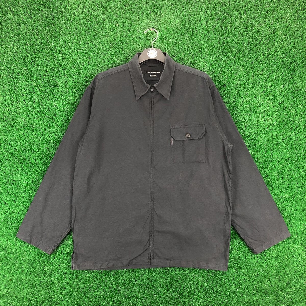 TED LAPIDUS Vintage Ted Lapidus Zipper Jacket Single Pocket Size US L / EU 52-54 / 3 - 1 Thumbnail