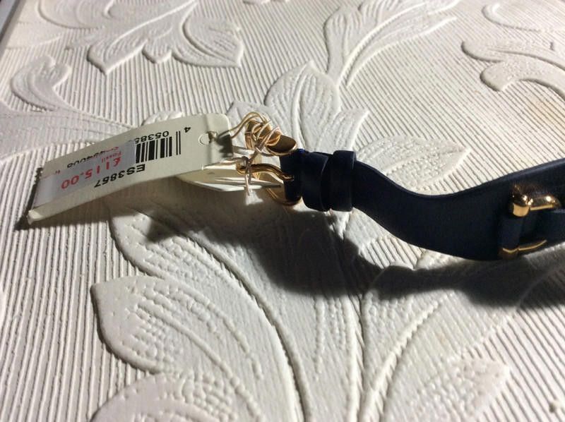 Fossil Fossil ladies navy leather strap watch Size ONE SIZE - 2 Thumbnail