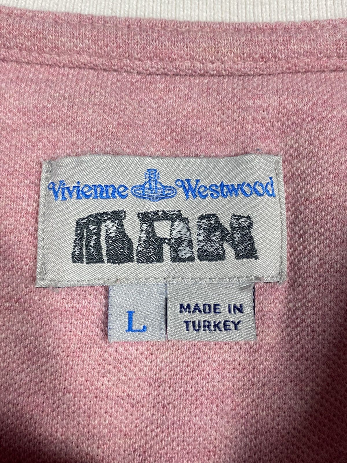 Vivienne Westwood Vivienne Westwood MAN Pink Polo Shirt Orb Logo Size US L / EU 52-54 / 3 - 12 Thumbnail
