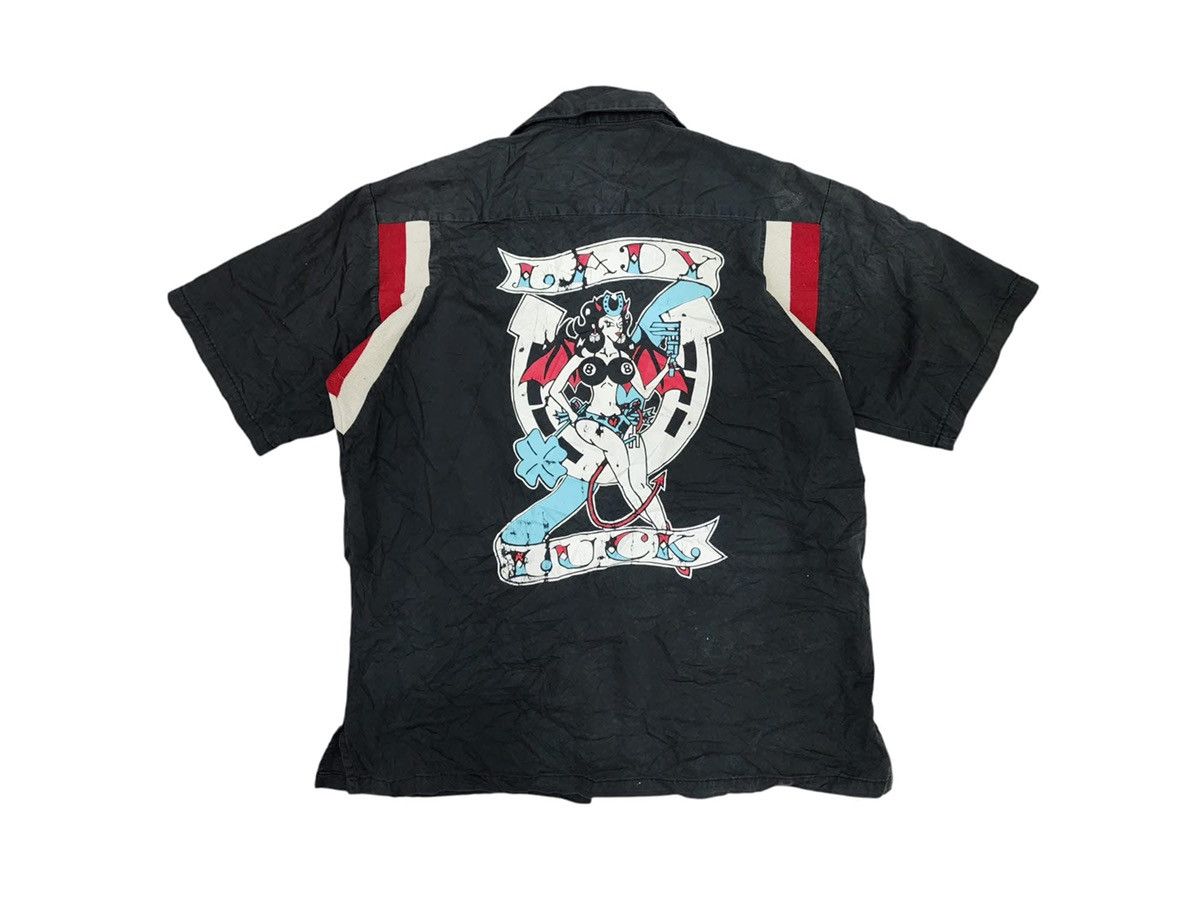Japanese Brand × Sugar Cane × Vintage Vintage Bowling Bottom shirt Size US L / EU 52-54 / 3 - 2 Thumbnail
