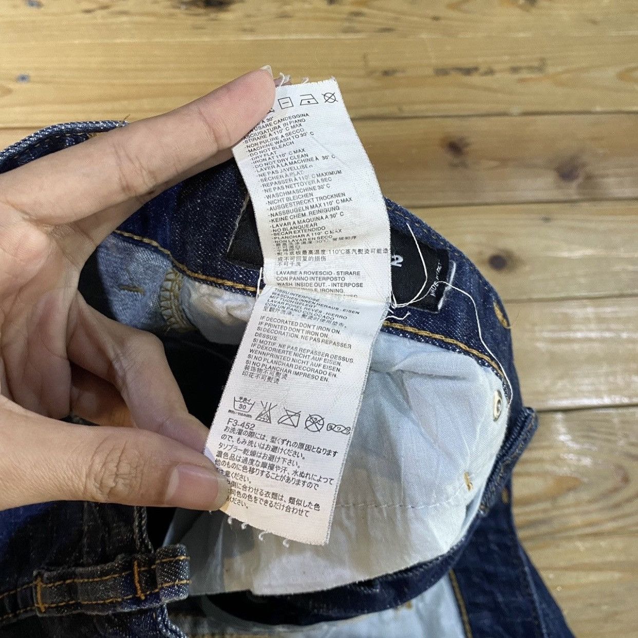 Dsquared2 Dsquared2 Paint Splatter Distressed Denim Babes Jeans Blue Size US 30 / EU 46 - 16 Thumbnail