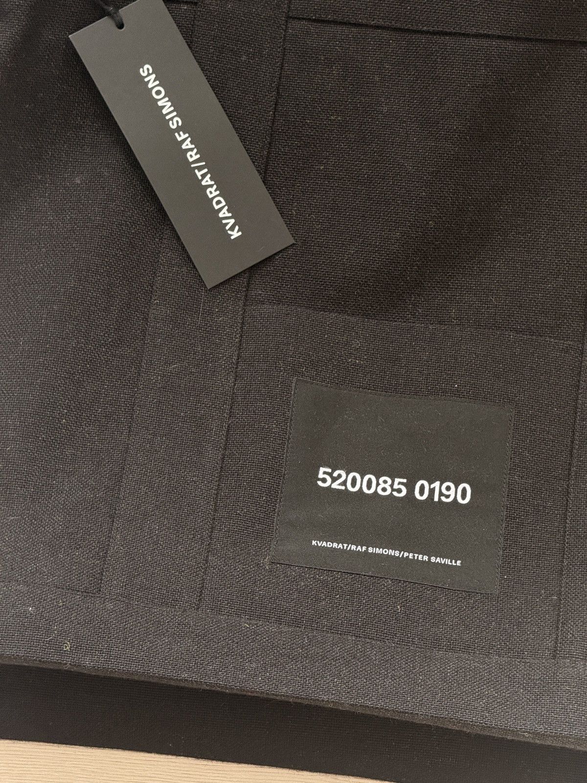 Raf Simons Kvadrat x Raf Simons x Peter Saville Fleck Tote Bag Size ONE SIZE - 3 Thumbnail