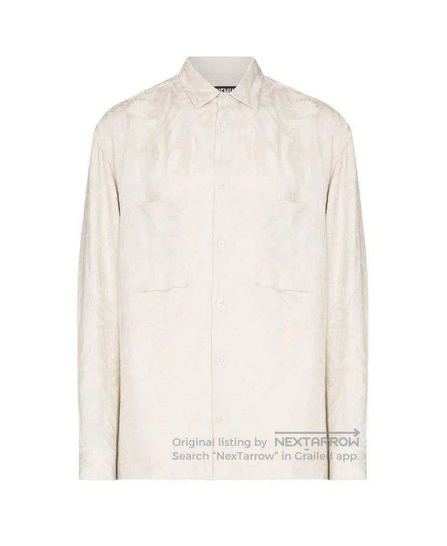 Jacquemus White Long Sleeve Button. Size US M / EU 48-50 / 2 - 1 Thumbnail