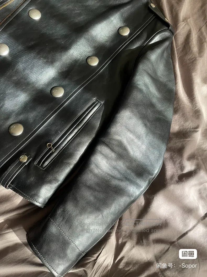 The Real McCoy's The Real McCoys Classic pig's milk horseskin biker jacket Size US S / EU 44-46 / 1 - 5 Thumbnail