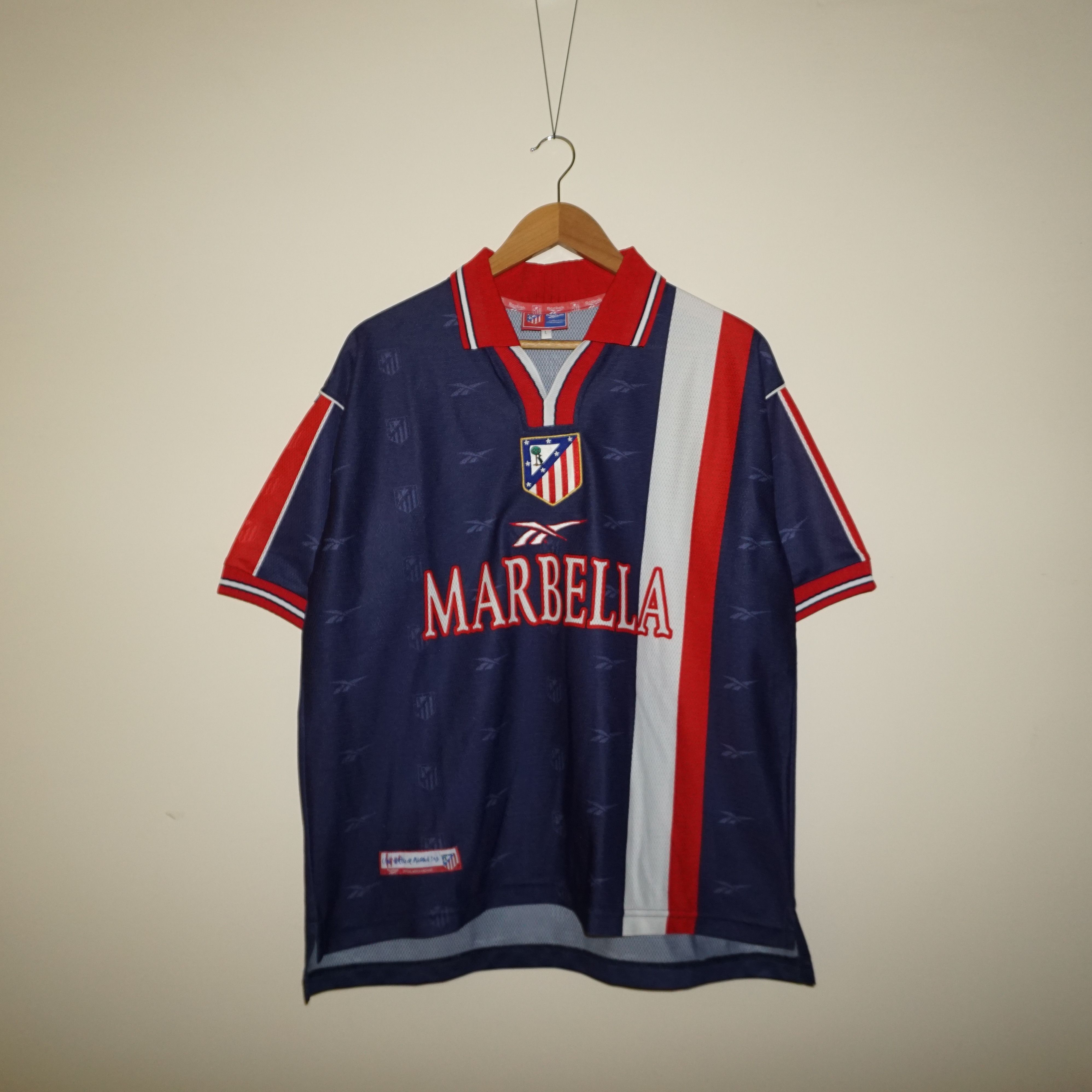 Chemise Rétro Atletico Madrid En Coton - Taille S - Avec Boîte - Rare