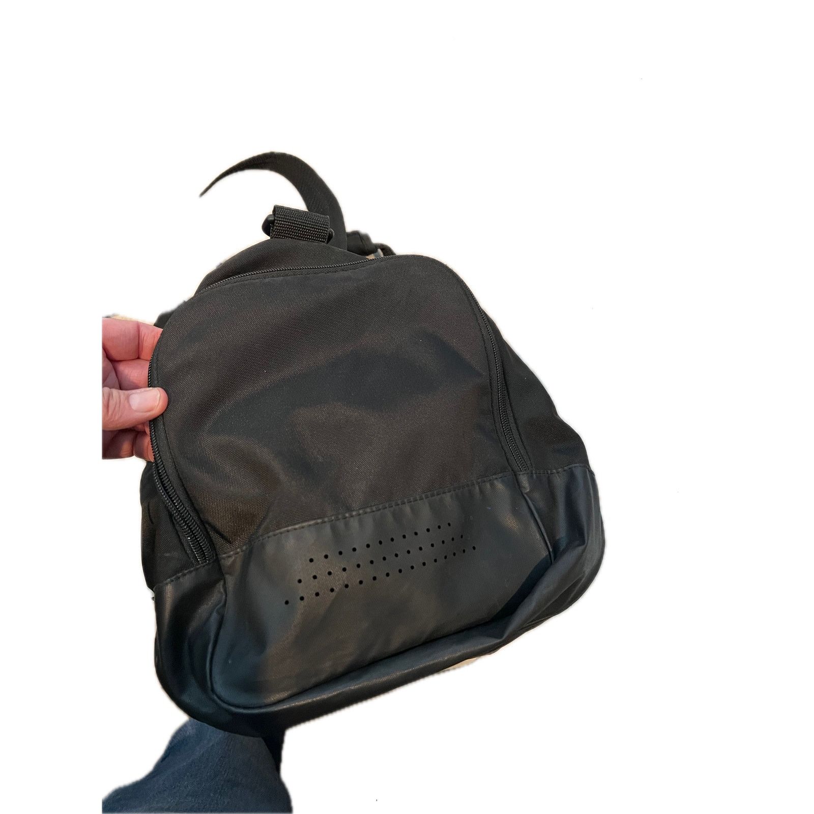 Adidas Adidas Defender Small Gray Black Gym Bag 18"x10"x12" Size ONE SIZE - 5 Thumbnail