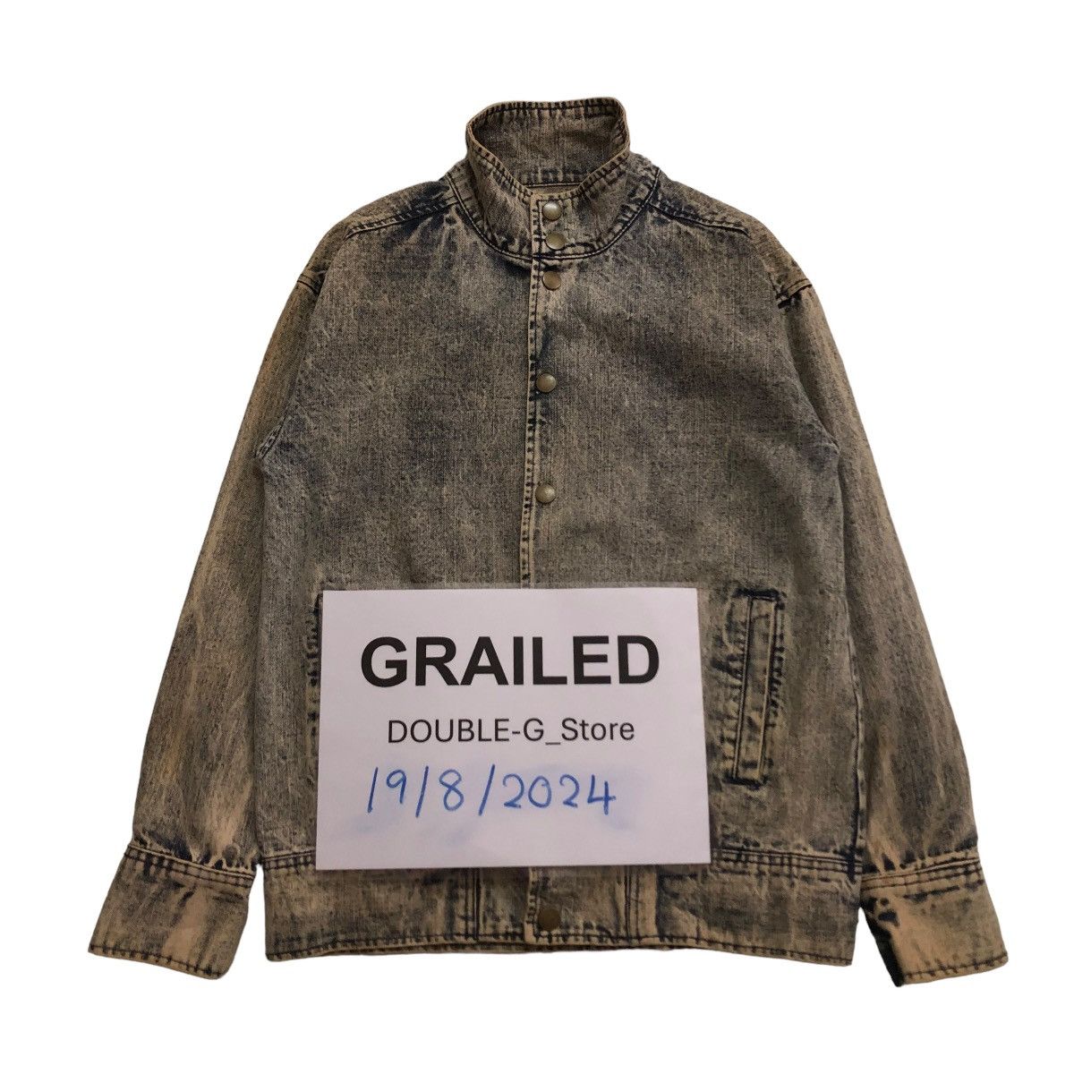 Japanese Brand 📌VINTAGE DENIM JACKET RUSTY BIKER VENCE EXCHANGE JAPAN Size US M / EU 48-50 / 2 - 1 Thumbnail