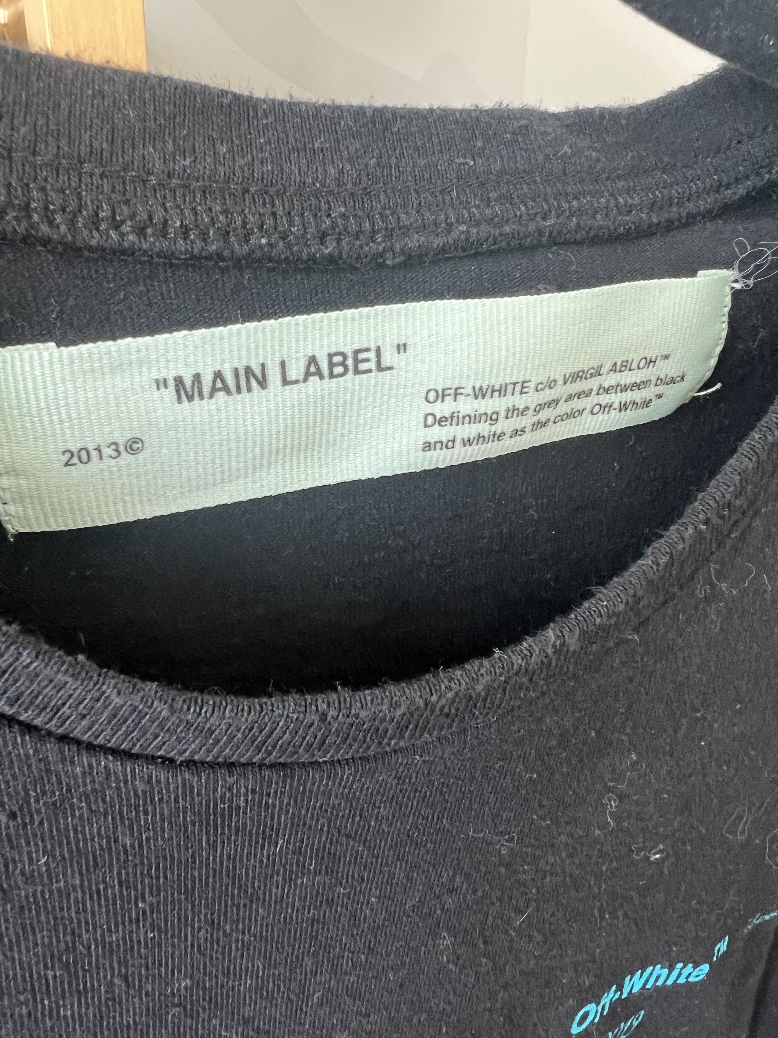 Off-White OFF-WHITE Black Gradient Long Sleeve T-Shirt Size L / US 10 / IT 46 - 4 Thumbnail