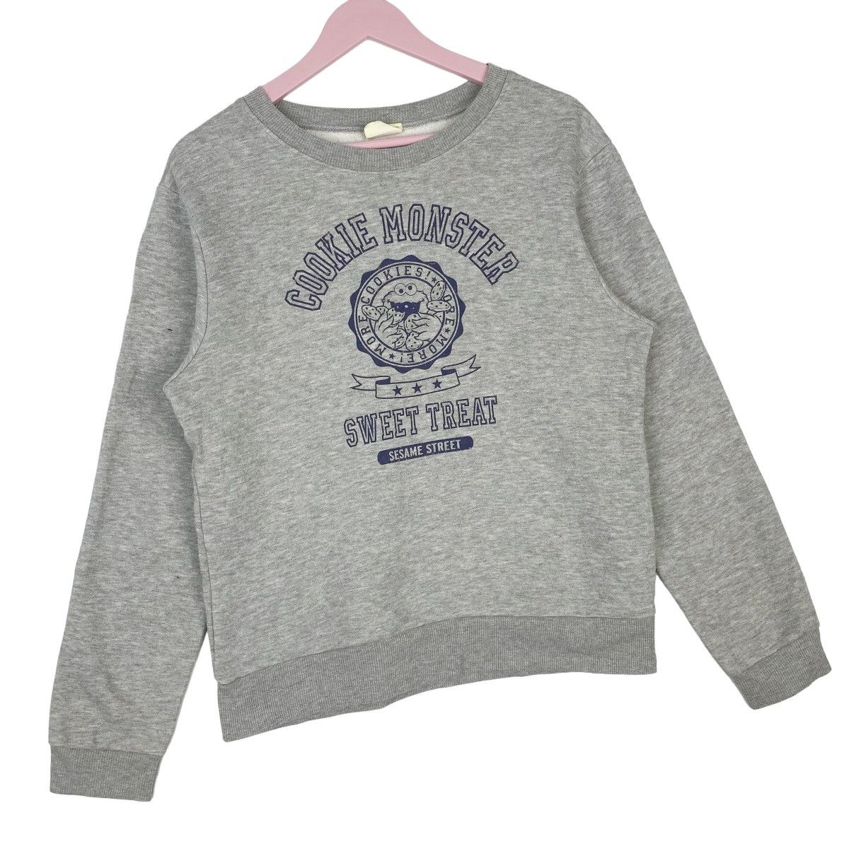 Designer × Vintage Cookie Monster Sesame Street Sweatshirt Crewneck Pullover Size US M / EU 48-50 / 2 - 4 Thumbnail