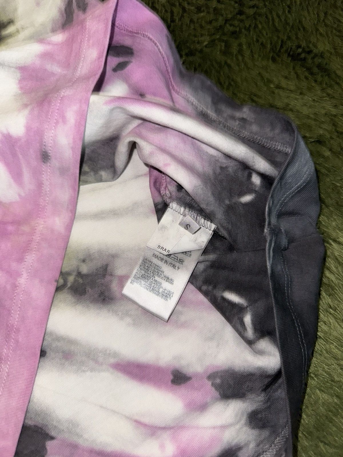 Aries [S] Aries Made in Italy Tie-Dye Temple T-Shirt Size US S / EU 44-46 / 1 - 6 Thumbnail