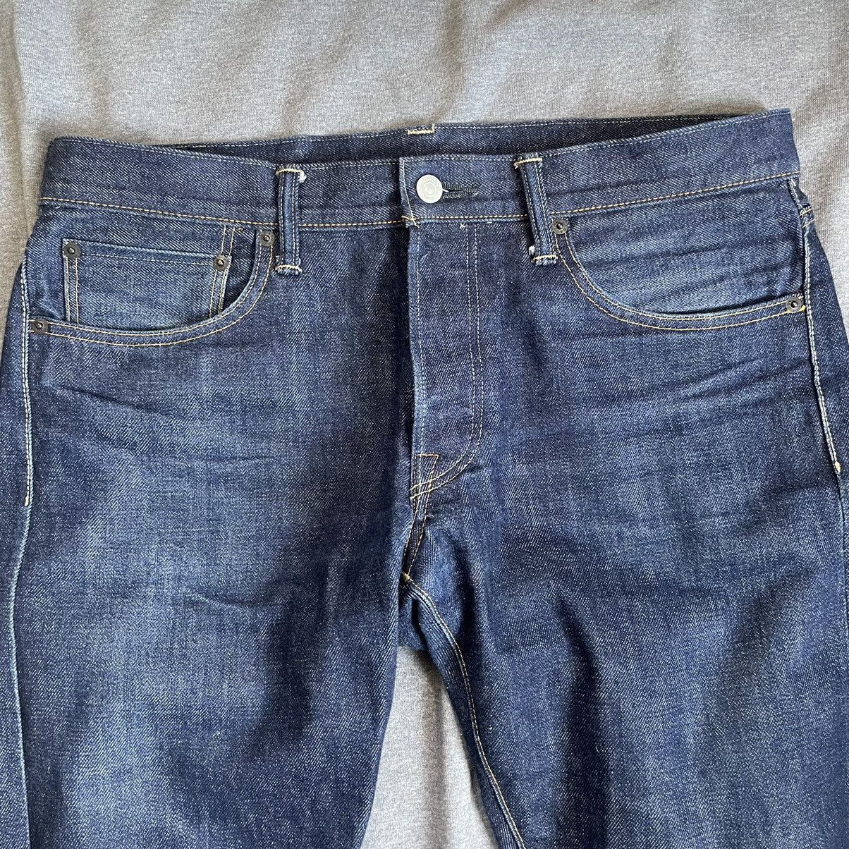 Fabric Brand & Co. Fabric Brand & Co Selvedge Slim Fit FB02-RAFA 33/29 Size US 33 - 2 Thumbnail