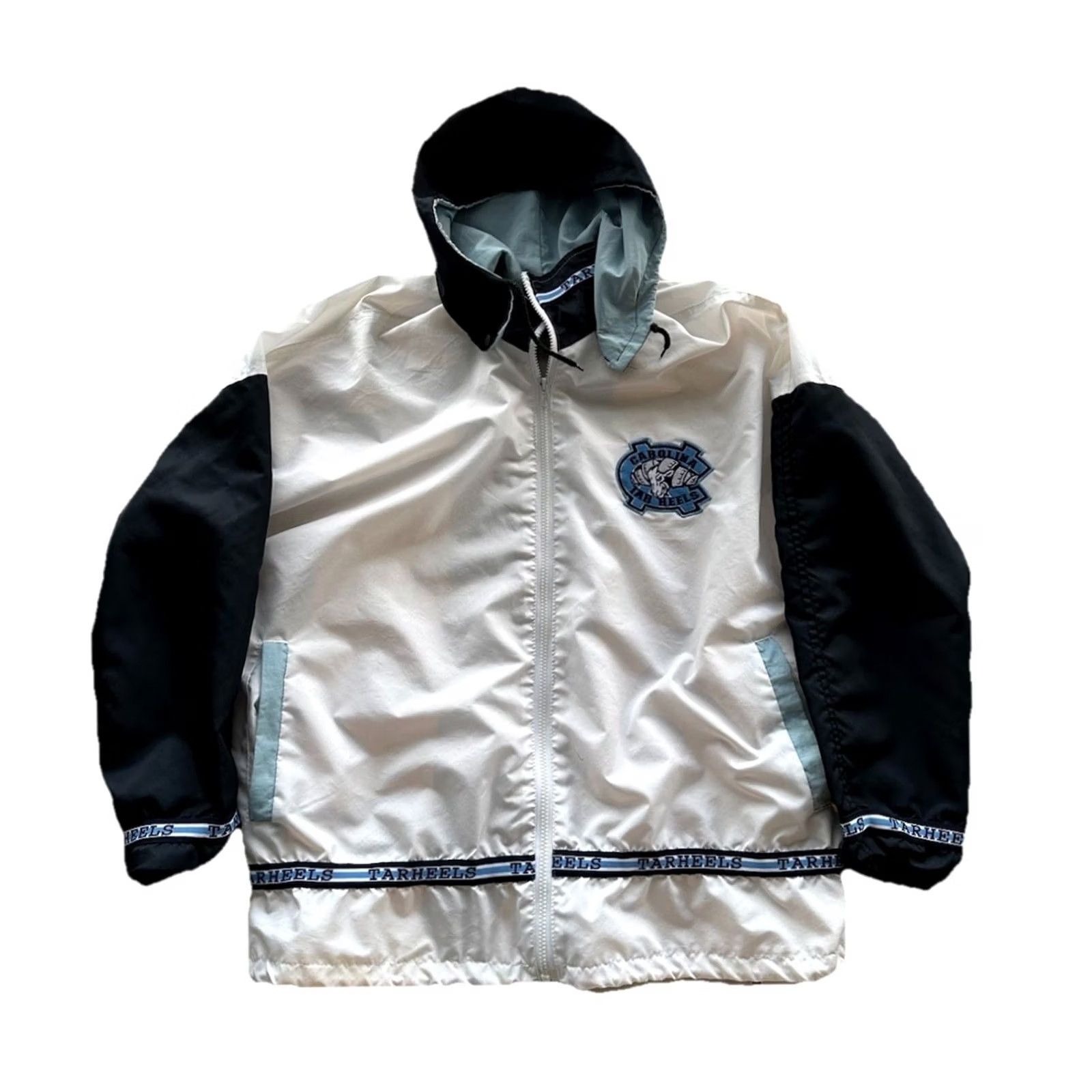 NCAA 90s North Carolina Tar Heels Full Zip Jacket Vintage XL Blue Sports UNC NCAA Men's Jacket Size US XL / EU 56 / 4 - 3 Thumbnail