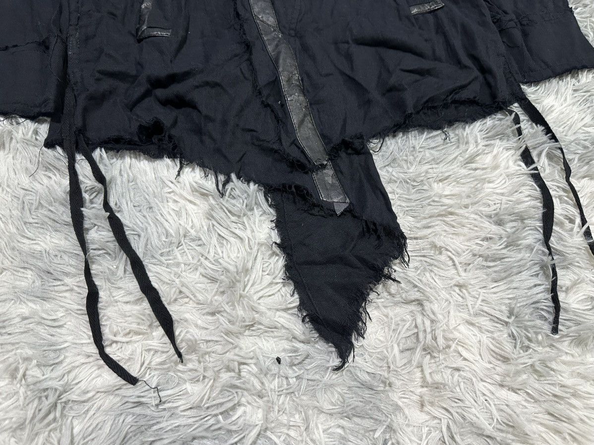semanticdesign 🔥Sick Y2K Semantic Design Asymmetric Ninja Hoodie Raw Hem Size US L / EU 52-54 / 3 - 7 Thumbnail