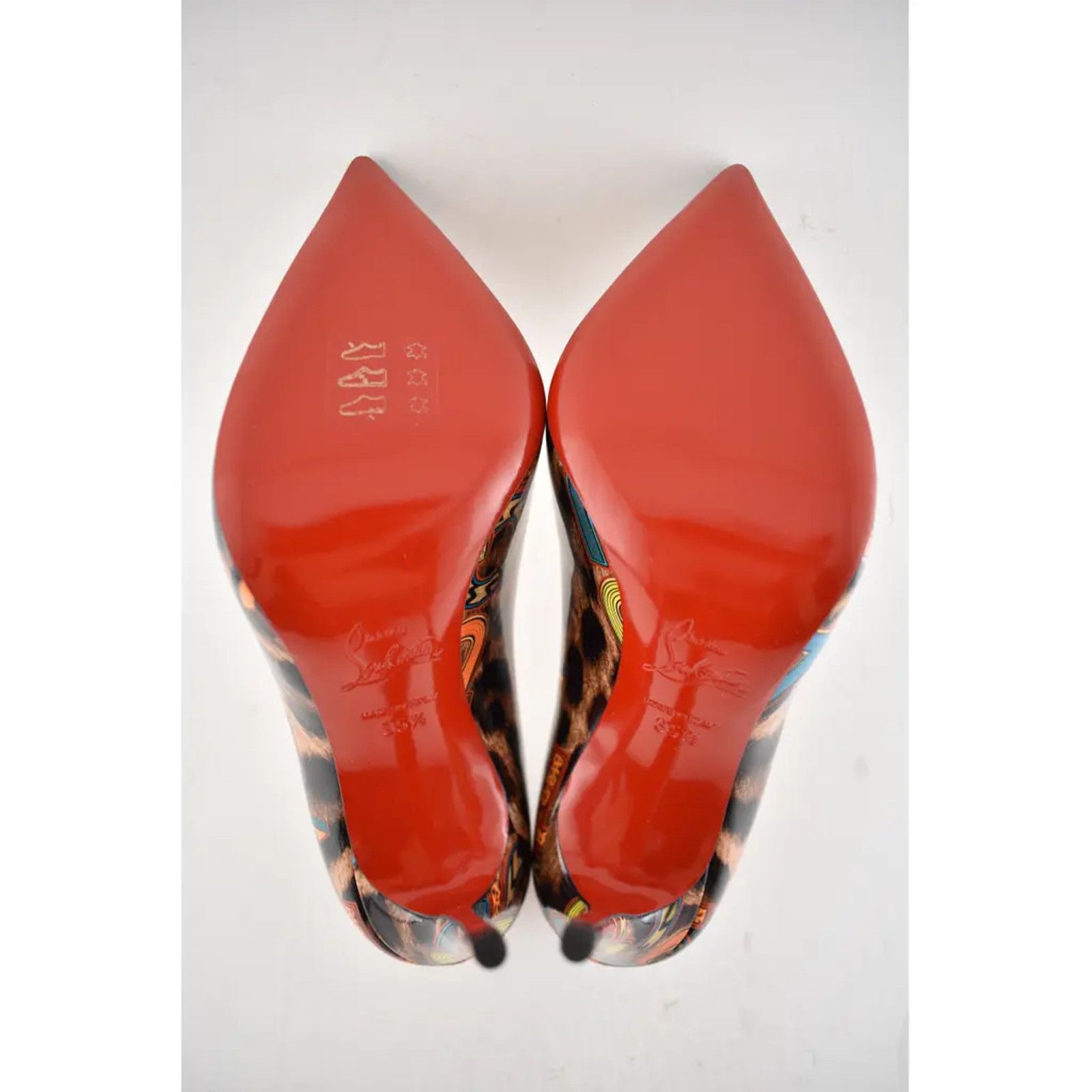 Christian Louboutin Christian Louboutin Pigalle Follies Black Loubileo Leopard Size US 5.5 / IT 35.5 - 12 Thumbnail