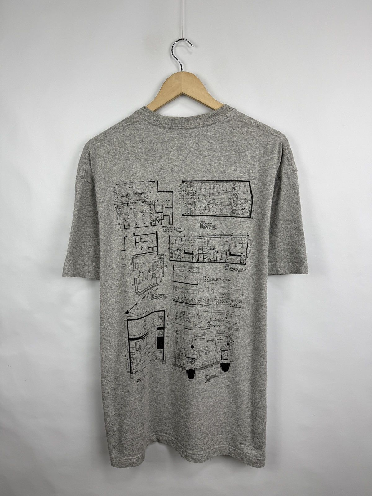 Kith 🇺🇸 Kith Treats Blueprint T-Shirt Rare Retro Hype Y2K Size US L / EU 52-54 / 3 - 9 Thumbnail