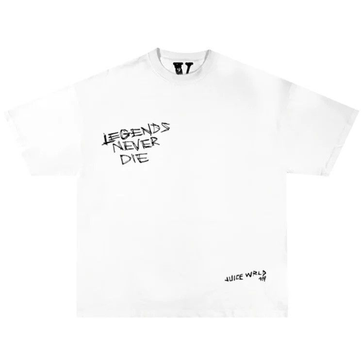 Vlone Vlone Legends Never Die Juice World T-Shirt Size US L / EU 52-54 / 3 - 1 Thumbnail