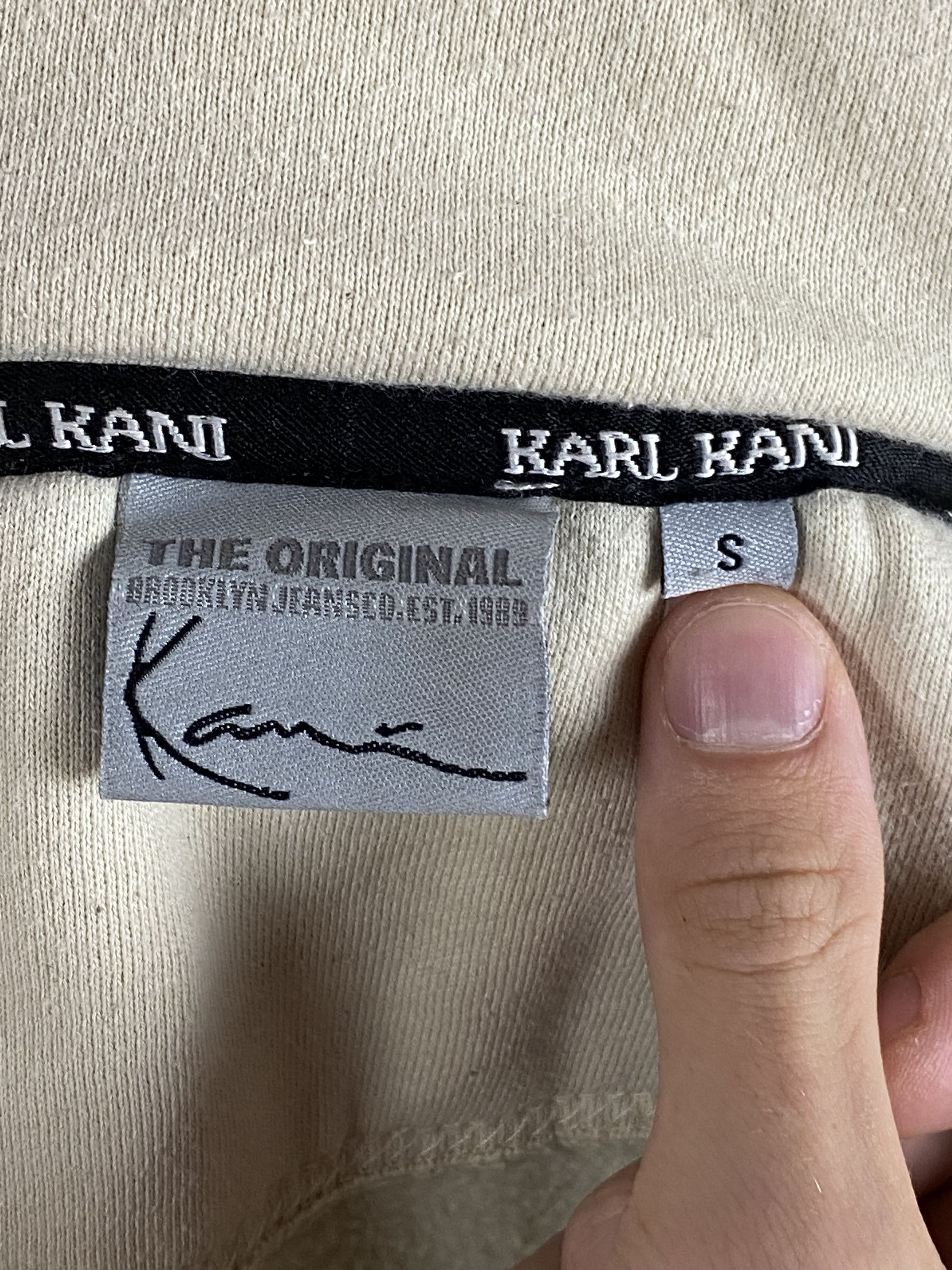 Karl Kani × Vintage Karl Kani Vintage Men's Full Zip Hoodie - Size S Size US S / EU 44-46 / 1 - 5 Thumbnail