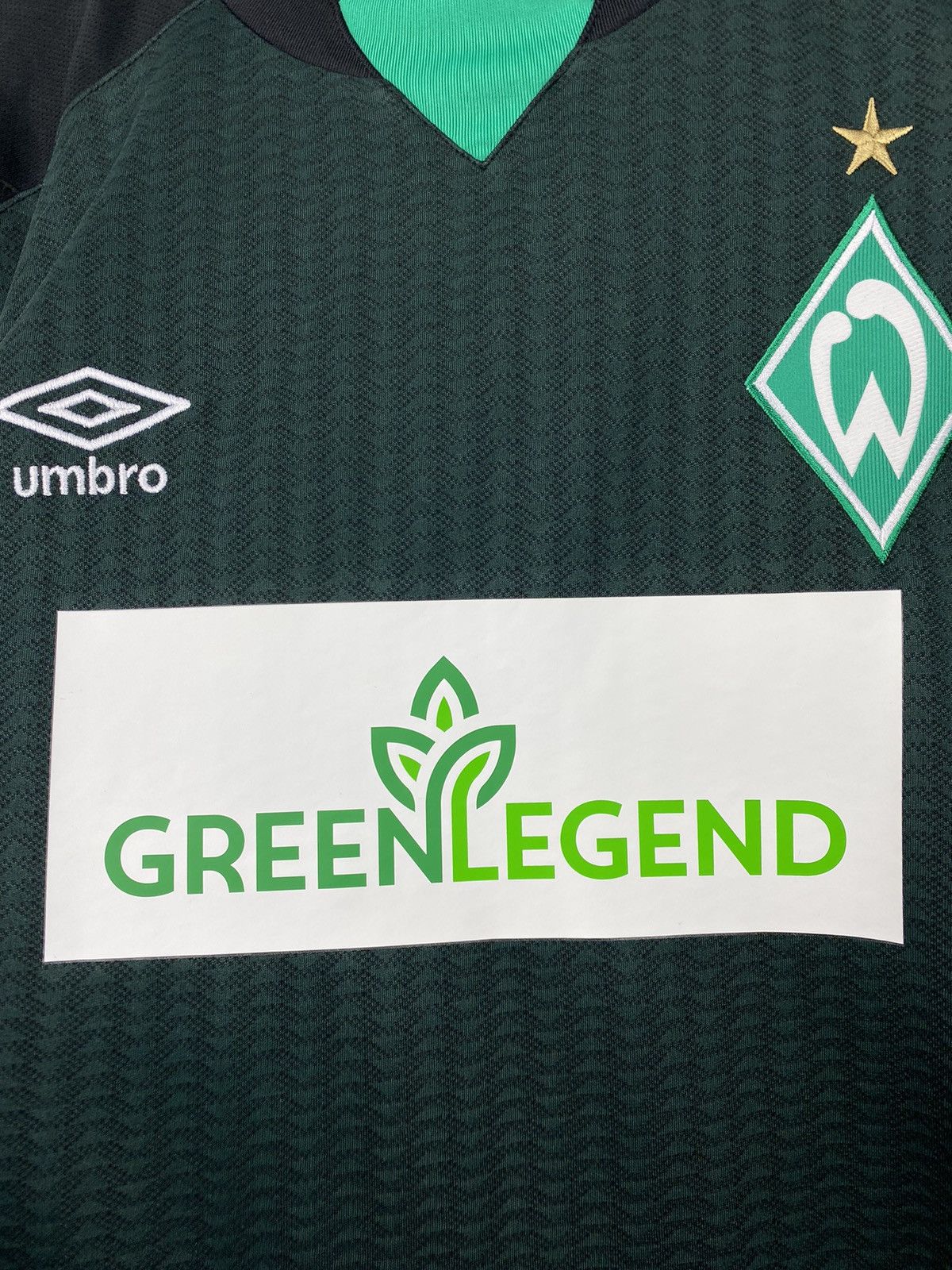 Umbro Werder Bremen 2021 2022 Soccer Football Jersey PSG Milan Size US M / EU 48-50 / 2 - 3 Thumbnail