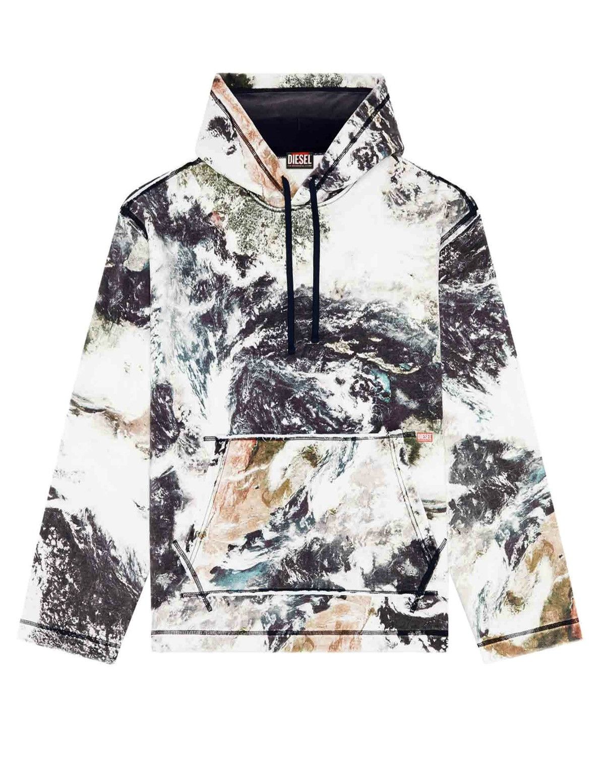 Diesel Earth Print Diesel Sweatshirt Size US M / EU 48-50 / 2 - 1 Preview