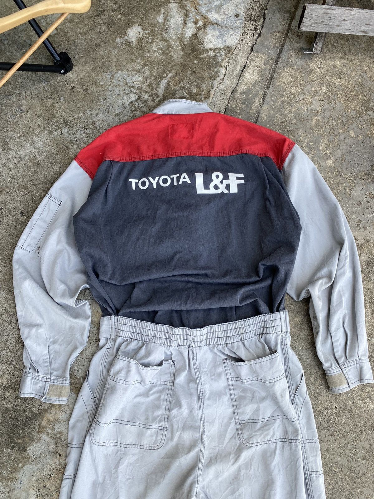 Other Vintage Toyota L&F Coveralls Overalls Jumpsuit Size US 33 - 2 Thumbnail