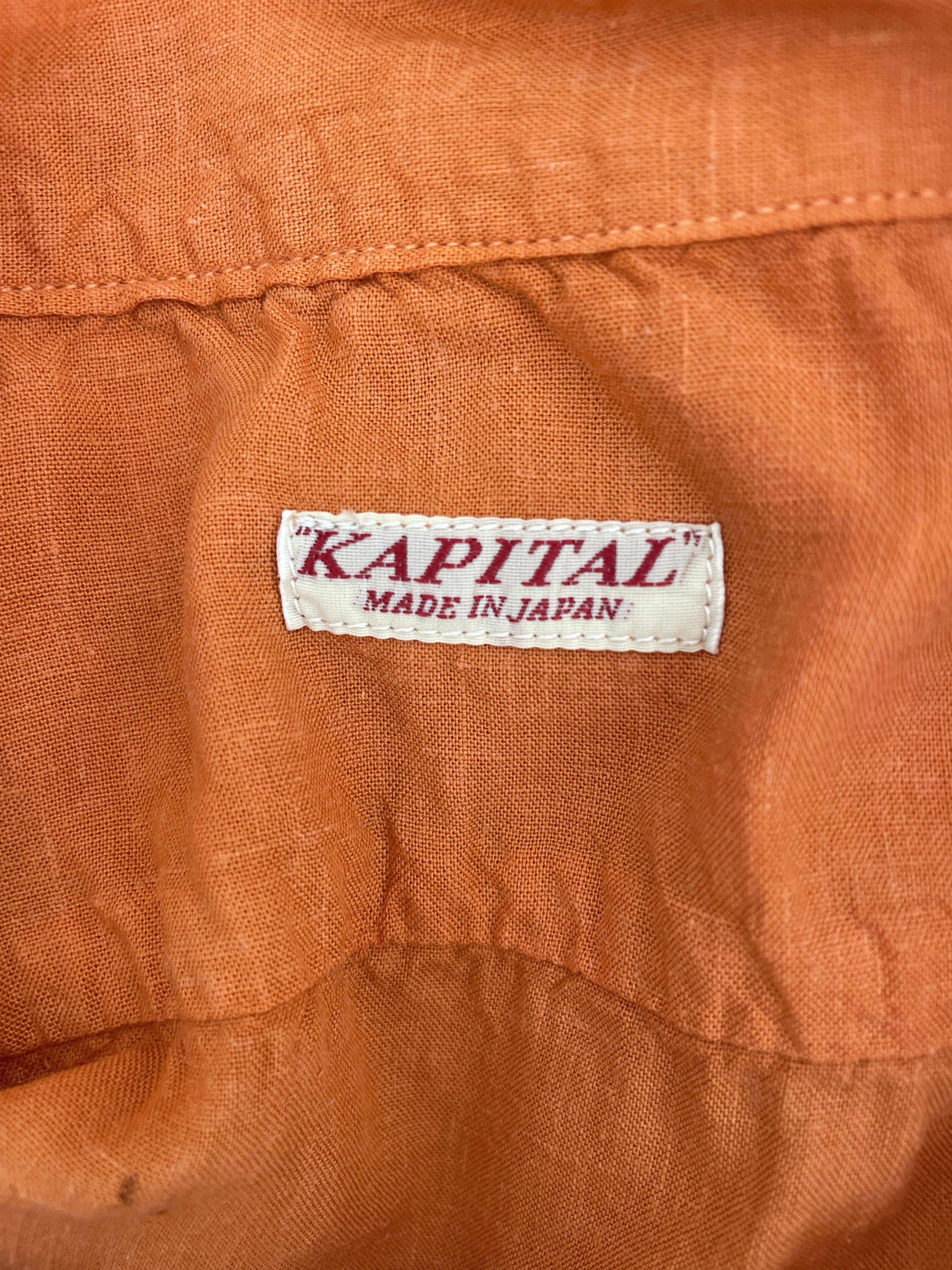 Kapital Oversized aloha linen shirt Size US L / EU 52-54 / 3 - 3 Thumbnail