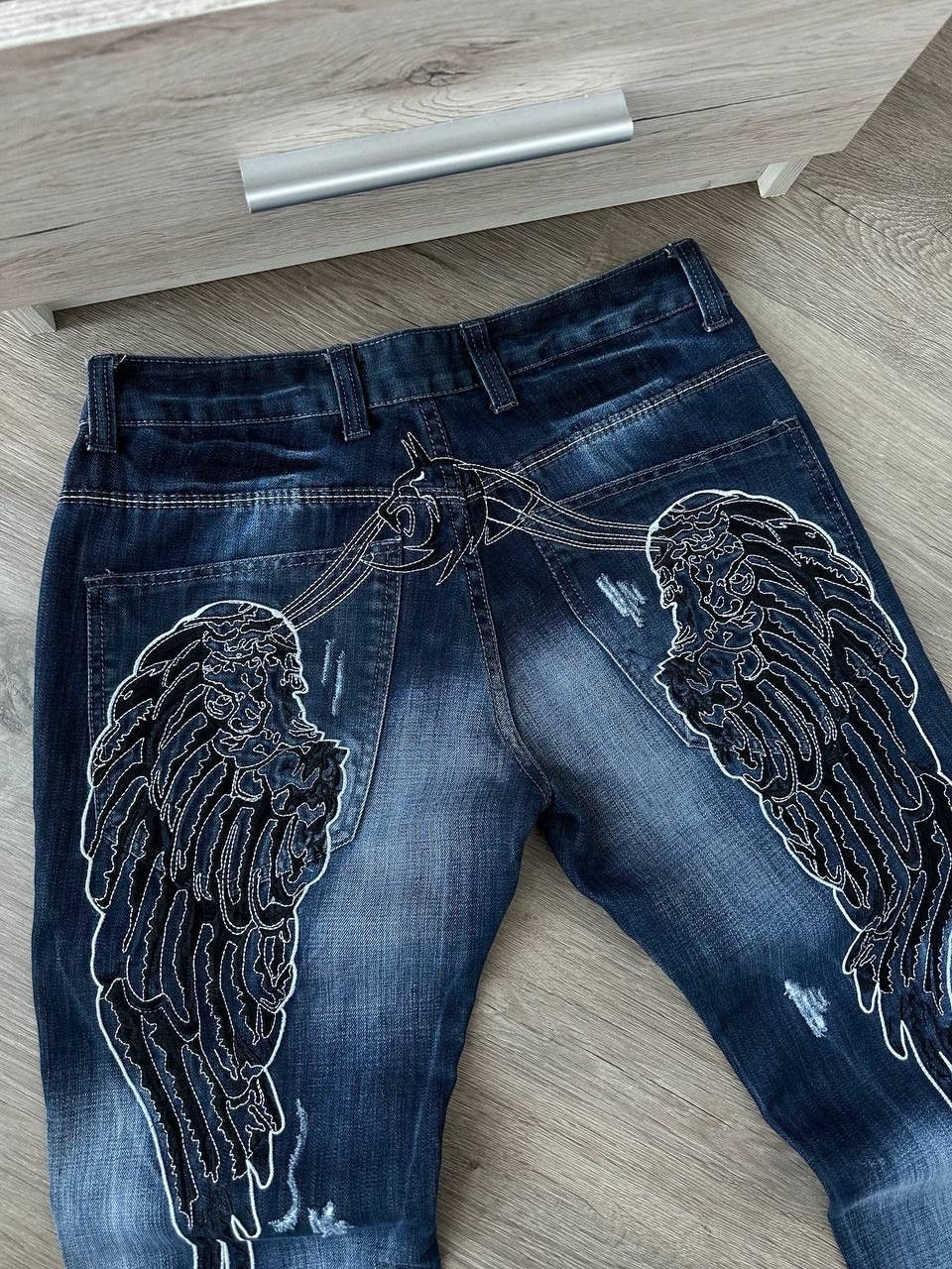 Christian Audigier × Ed Hardy × Vintage Vintage Ed Hardy Christian Audigier Style Pants Size US 32 / EU 48 - 6 Thumbnail