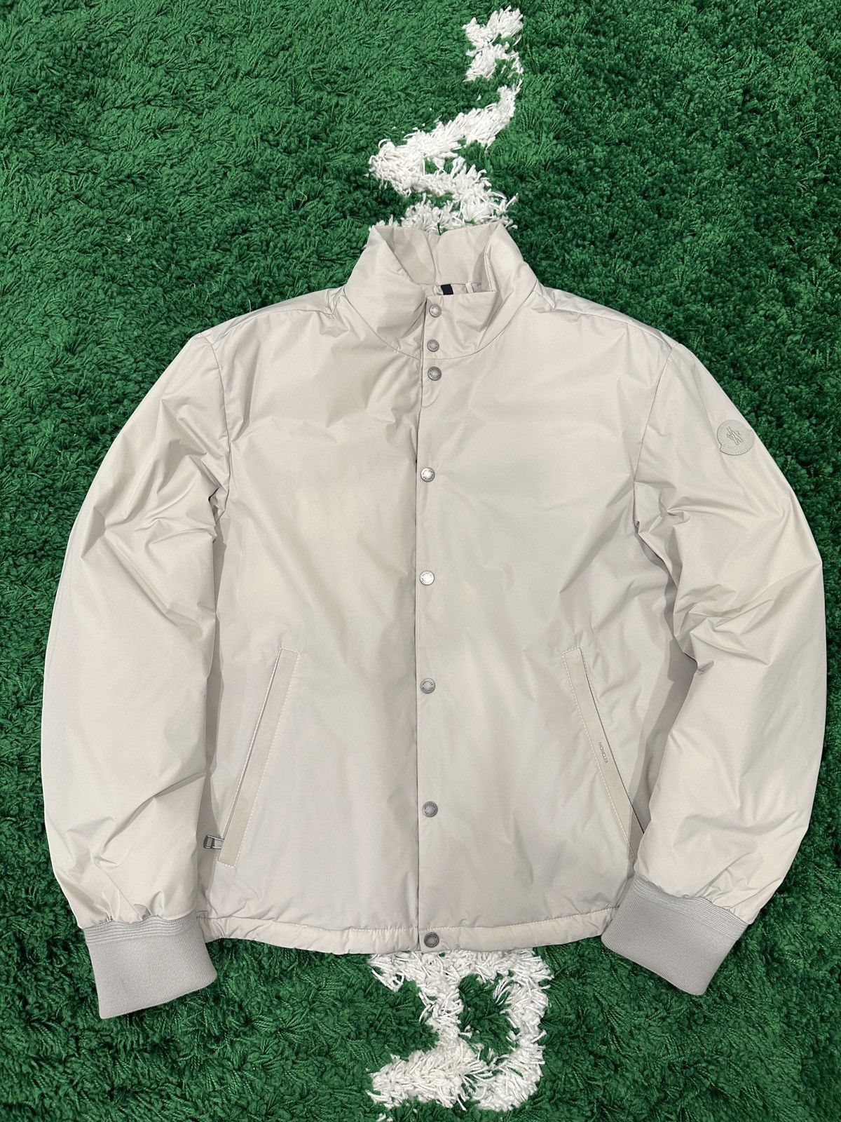 Moncler Moncler Leather Trim Lanques Light Down Jacket Size US M / EU 48-50 / 2 - 1 Thumbnail