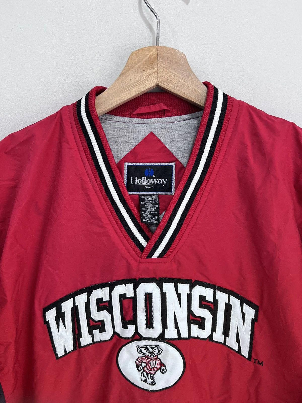 Vintage Vintage Wisconsin Pullover jacket badgers Size US S / EU 44-46 / 1 - 2 Thumbnail
