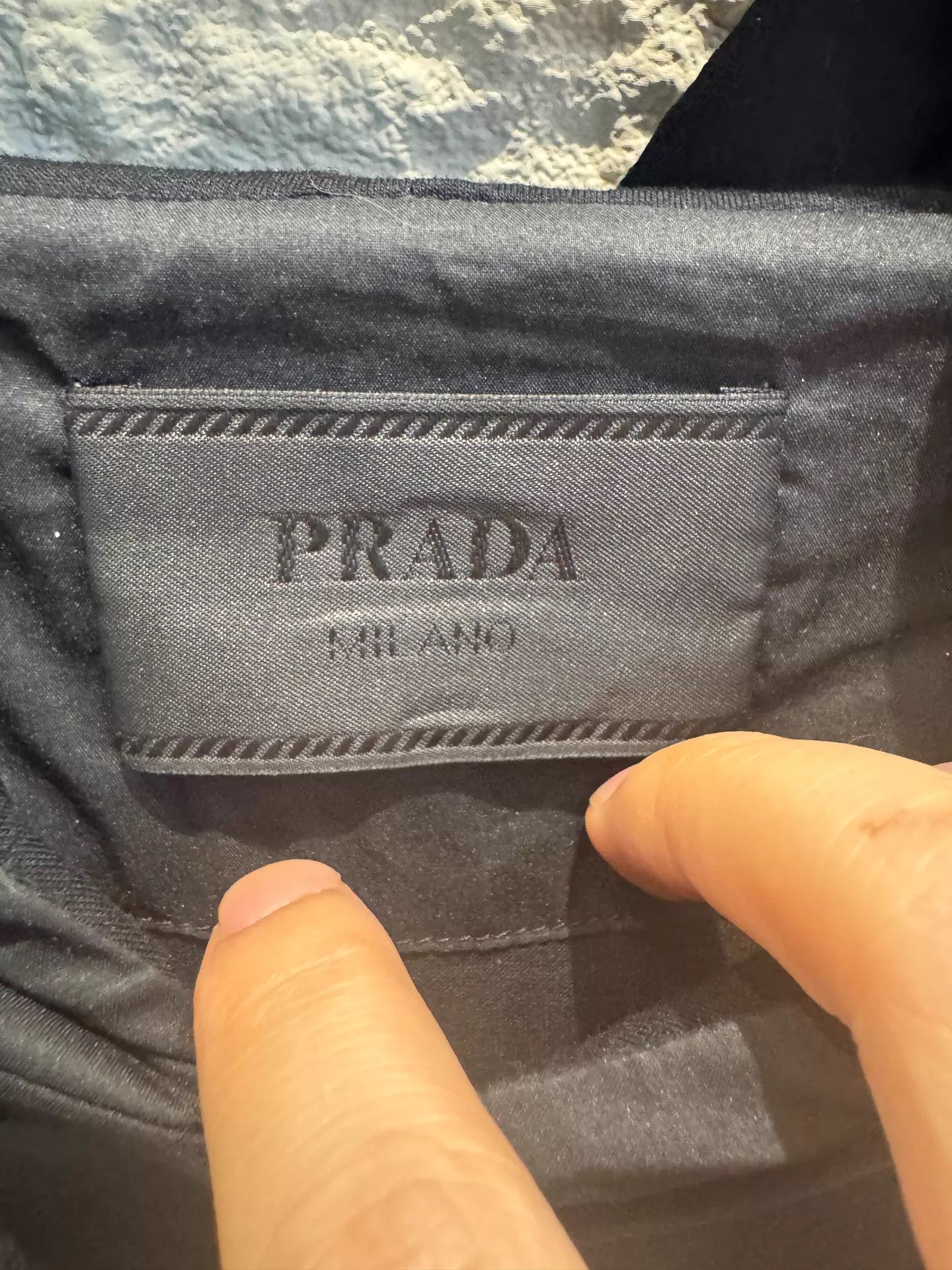 Prada Prada Black Drawstring Short Hoodie M Size US M / EU 48-50 / 2 - 3 Thumbnail