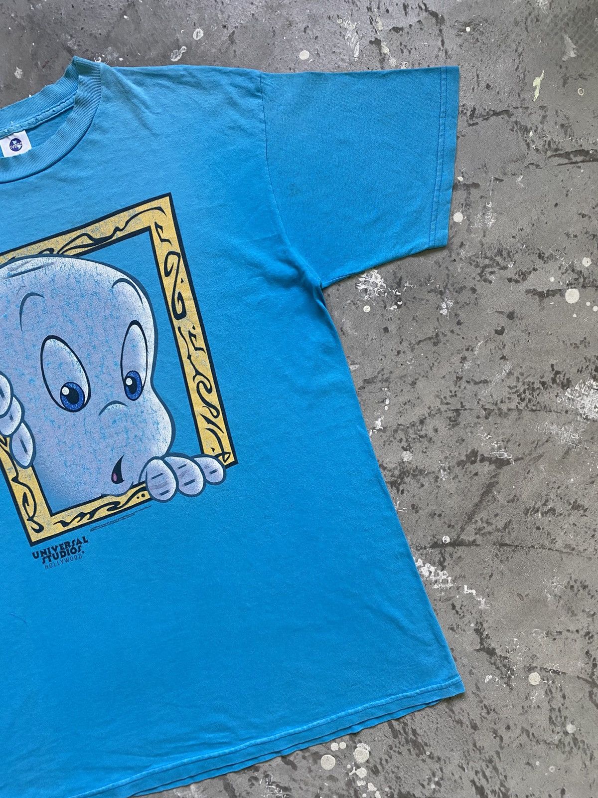 Universal Studios Vintage 80s Casper Movie by Universal Studios Distressed Tee Size US XL / EU 56 / 4 - 3 Thumbnail