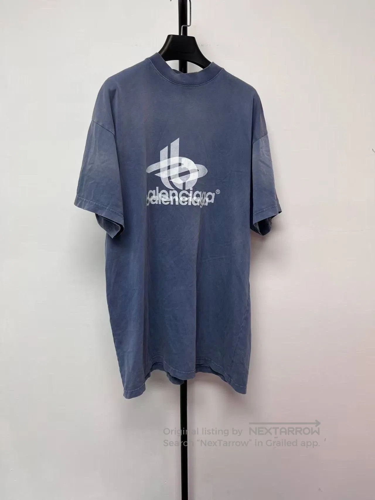 Balenciaga Balenciaga Logo Print Crewneck Short Sleeve T-Shirt. Size US S / EU 44-46 / 1 - 1 Thumbnail