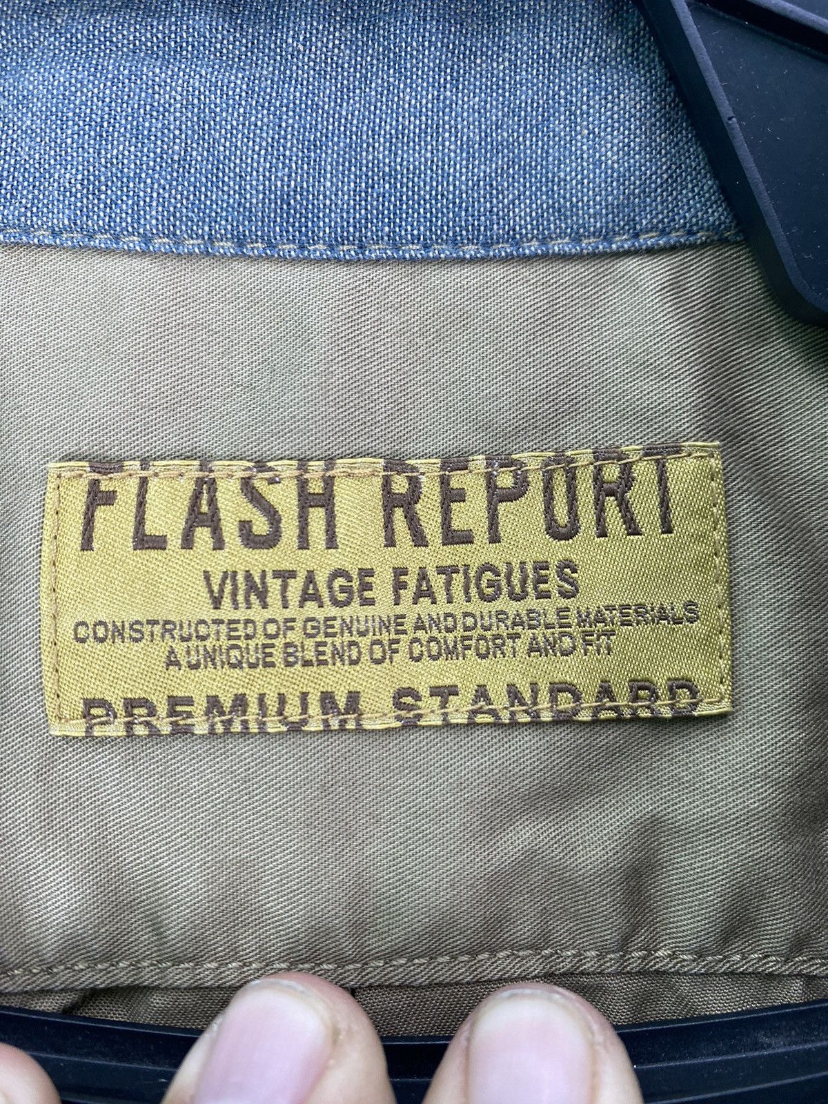Japanese Brand × Vintage Flash Report button up grunge boho style shirts Size US L / EU 52-54 / 3 - 5 Thumbnail