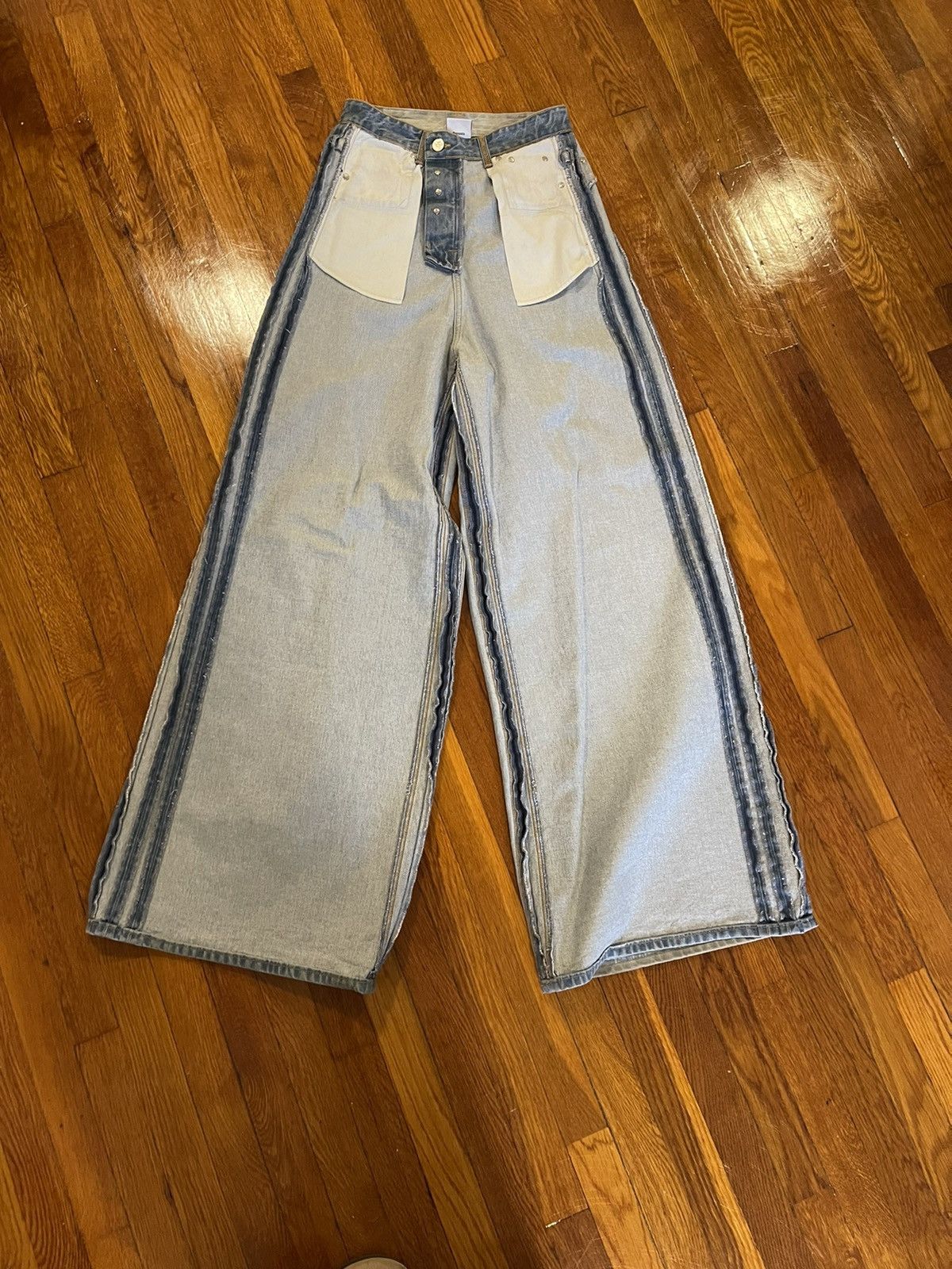 Vetements Vetements inside out jeans Size US 28 / EU 44 - 1 Thumbnail
