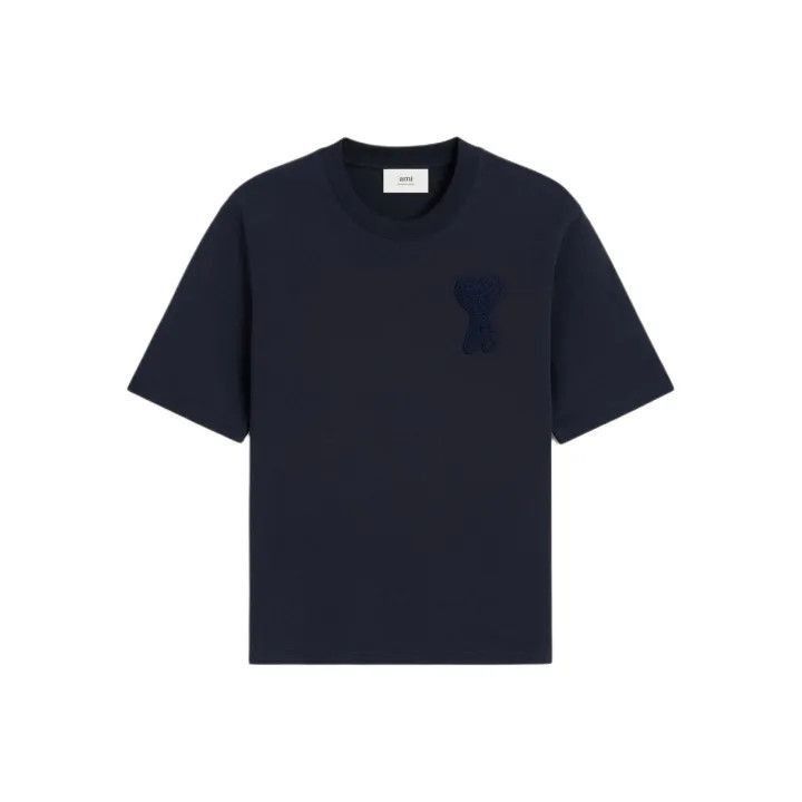 AMI AMI SS25 Knit Heart Casual T-Shirt -2507 Size US XS / EU 42 / 0 - 1 Thumbnail