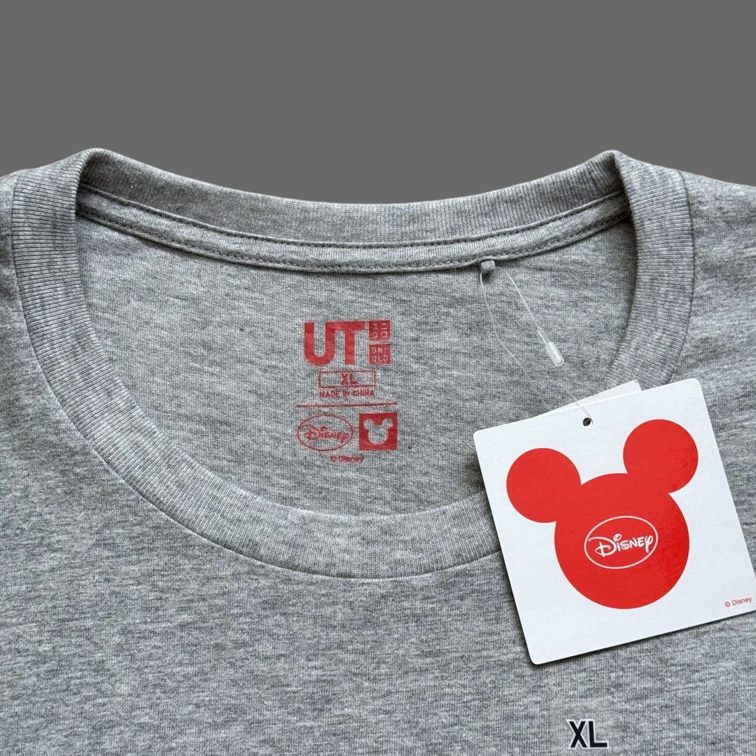 Uniqlo Uniqlo Disney Mickey Mouse Gray SS Graphic Tee Size XL NWT Size US XL / EU 56 / 4 - 5 Thumbnail
